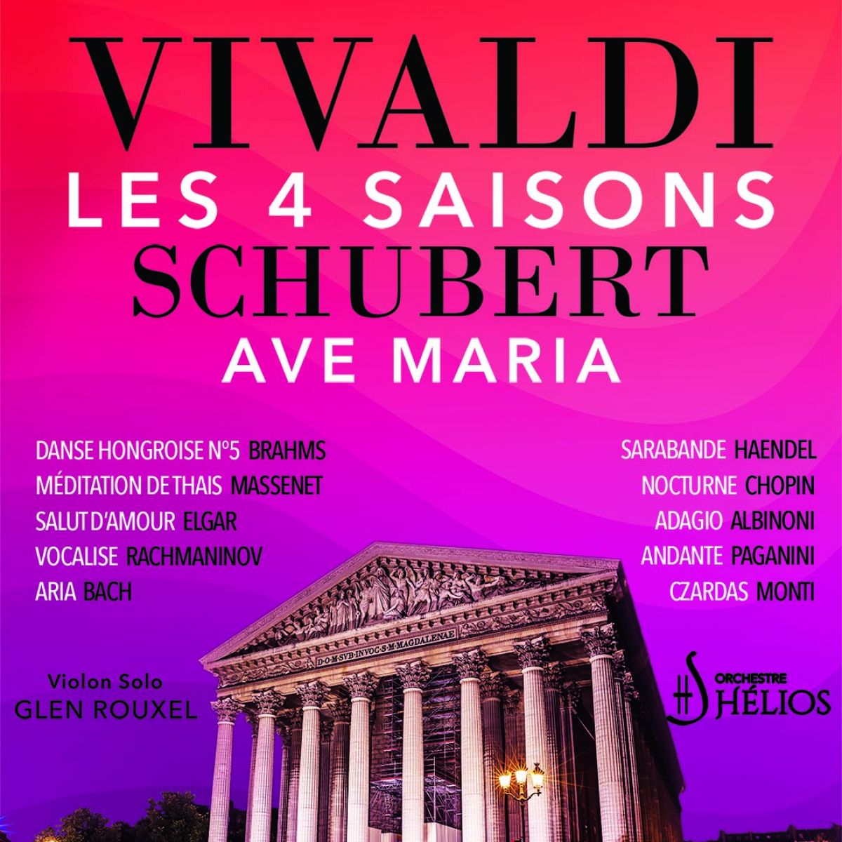 Les 4 Saisons de Vivaldi, Ave Maria et Célèbres Adagios - Helios