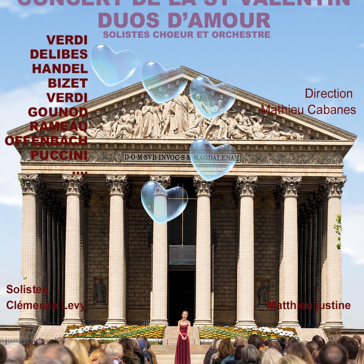 Concert de la St Valentin - Les duos d’Amour